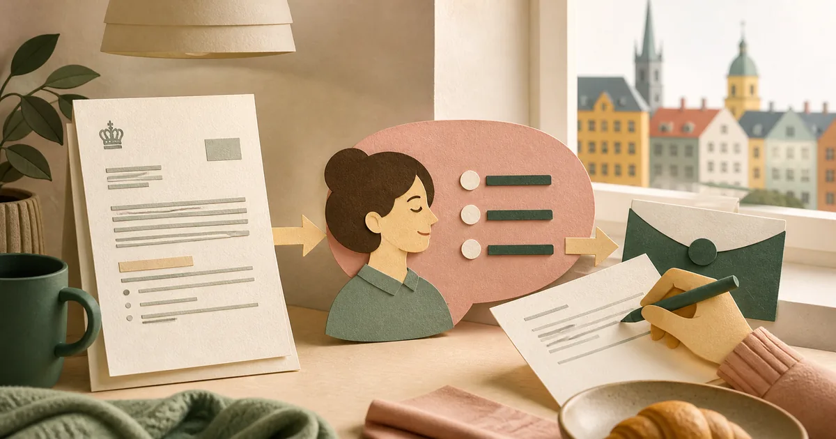 Illustration for: An AI secretary for your life in Denmark — what Sofia actually handles