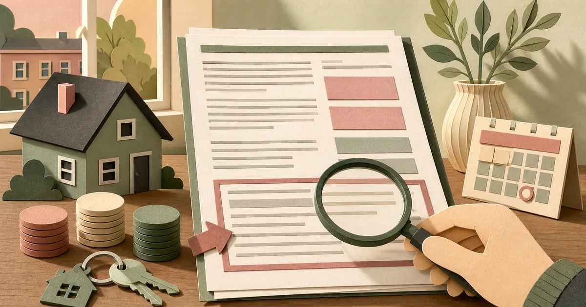 Illustration for: The Danish rental contract: what to check before you sign