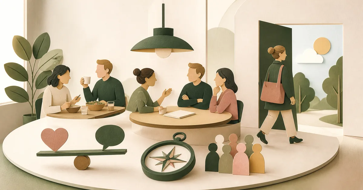 Illustration for: Danish workplace communication: the unwritten rules, decoded