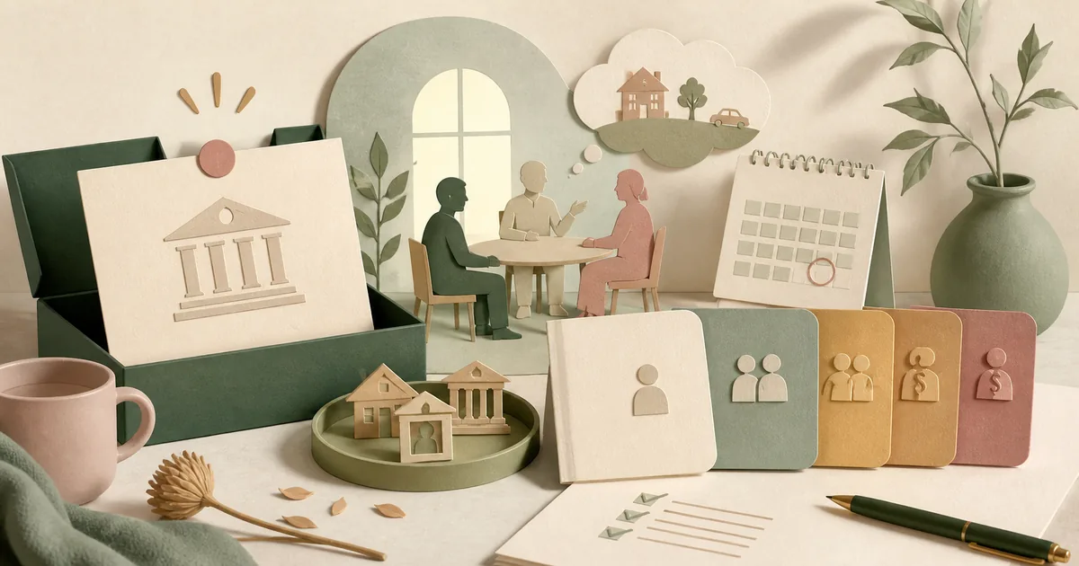 Illustration for: Letter from the Danish probate court (skifteretten)? Here is what happens next