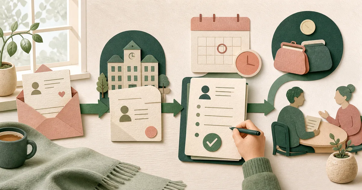 Illustration for: On sick leave in Denmark? The letters you will get — and what to do