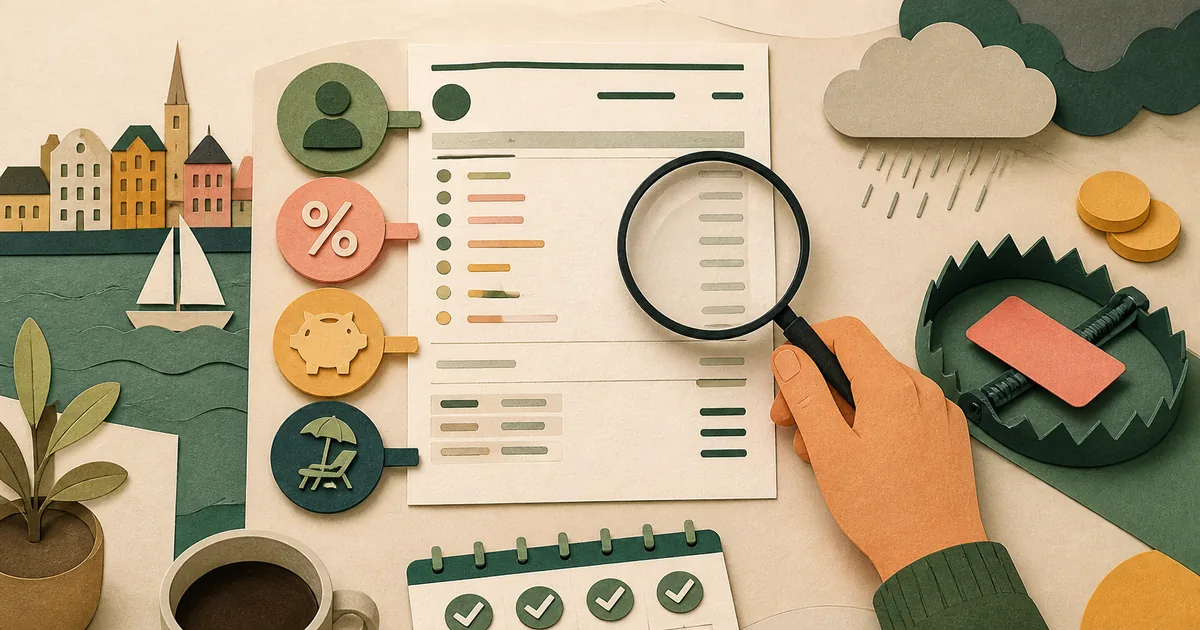 Illustration for: Understanding your Danish payslip — decoded in English