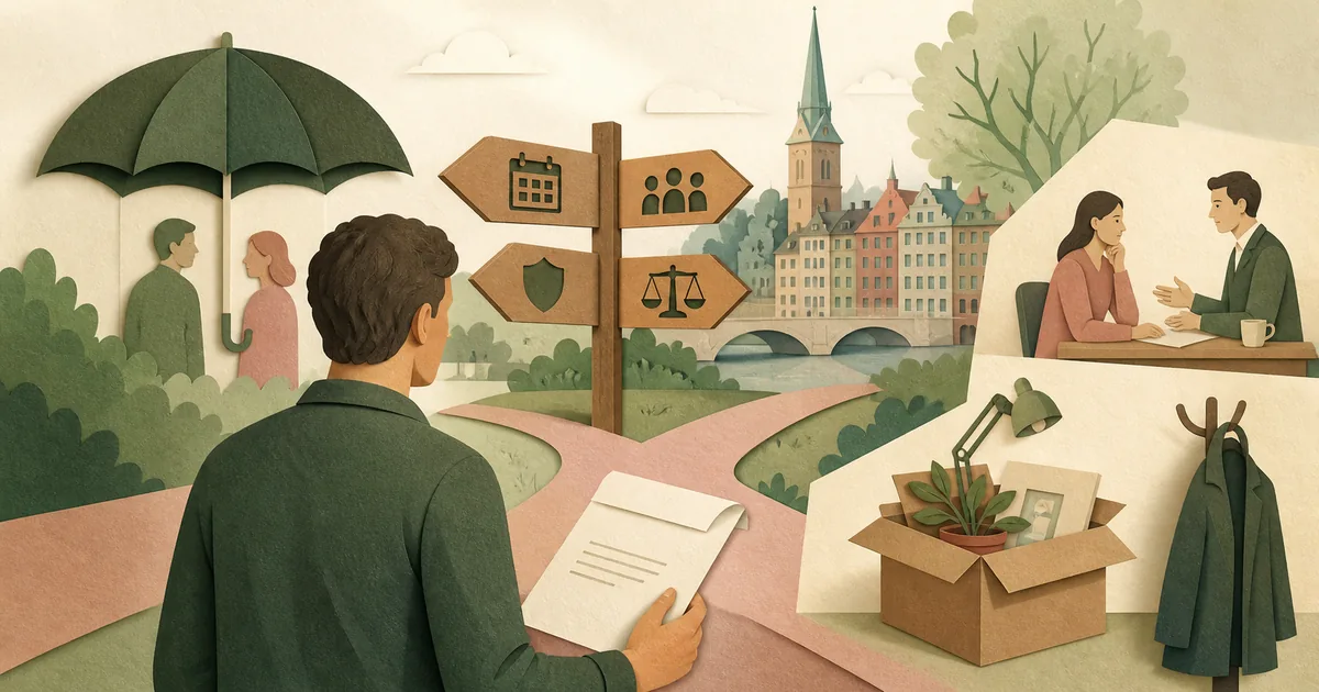 Illustration for: Fired in Denmark? Read this before you panic