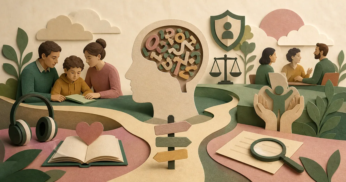 Illustration om: Ordblindhed: Alt du skal vide om dysleksi i Danmark