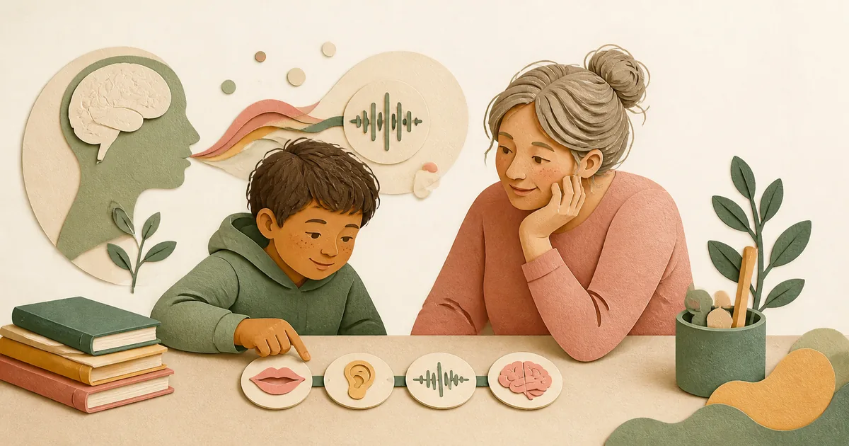 Illustration om: Styrk fonologisk bevidsthed: Metoder til ordblinde